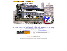 Tablet Screenshot of hotel-lazio.it